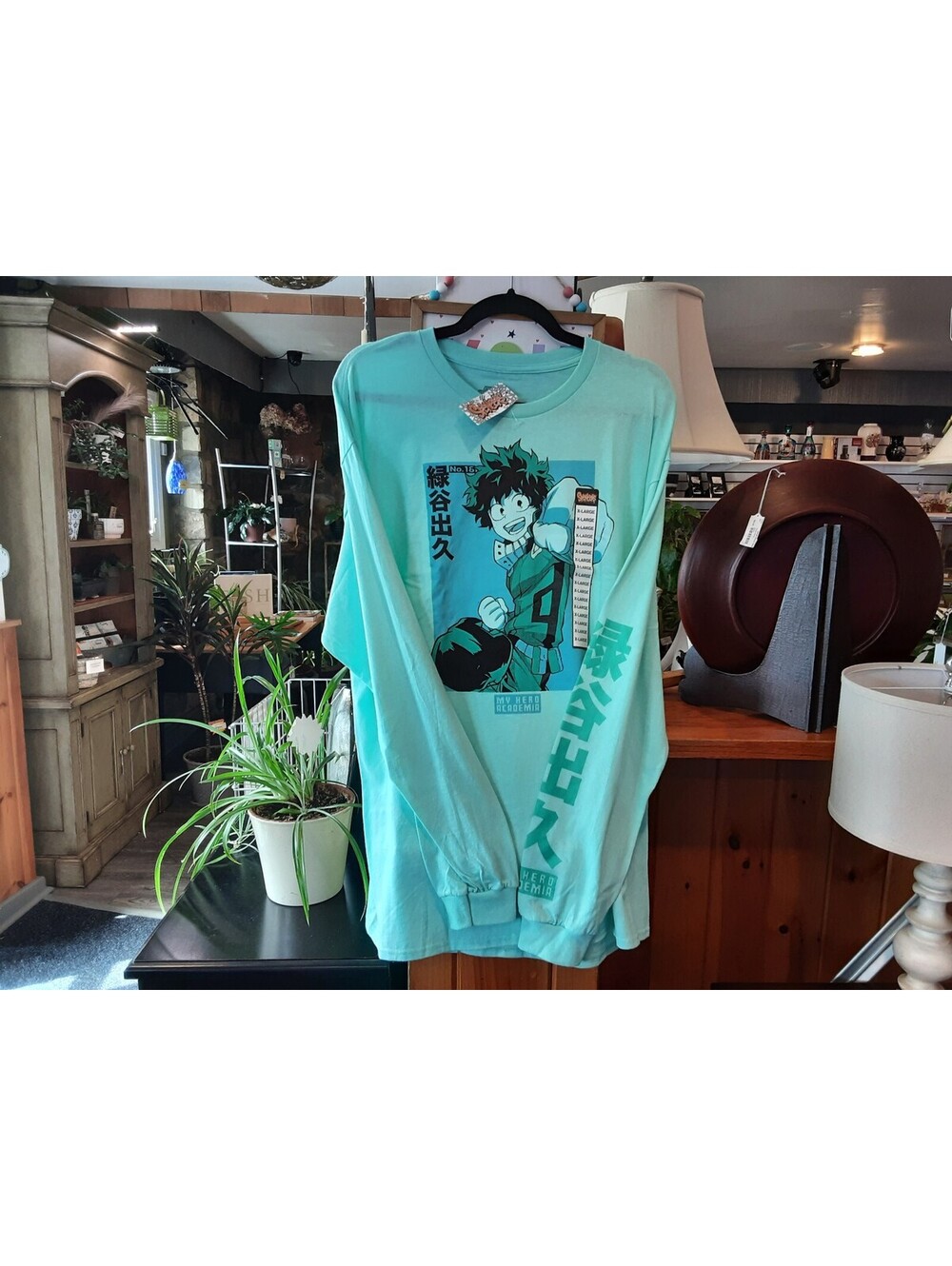 T-Shirt From Spensers Light Green New With Tags Size XL